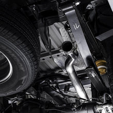 AWE 0FG Exhaust with BashGuard DUAL BLACK TIPS (2019-2021 Ranger) - 3015-23064