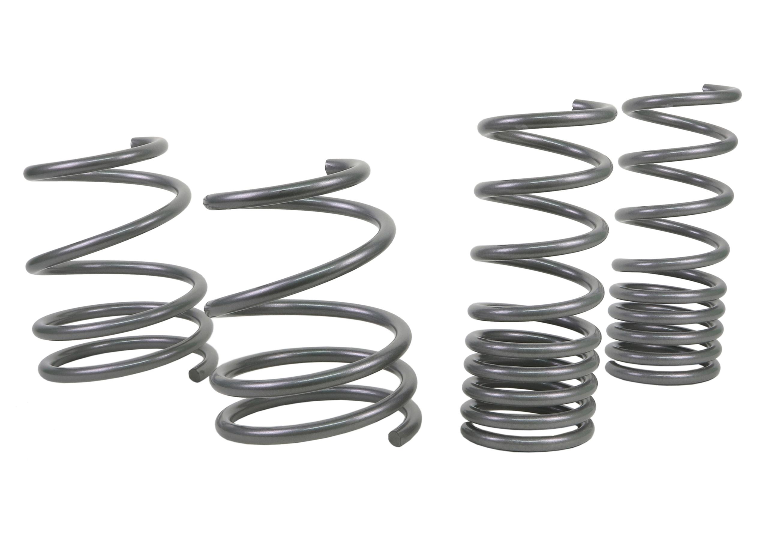 Whiteline Performance Coil Springs Lowered Front And Rear Performance Coil Spring Kit Lowers Vehicle 15MM Front And Rear Whiteline - WSK-SUB007