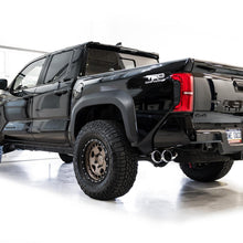 AWE 0FG Exhaust - Dual Chrome Silver Tips (2024+ Toyota Tacoma 2.4T) - 3015-32254
