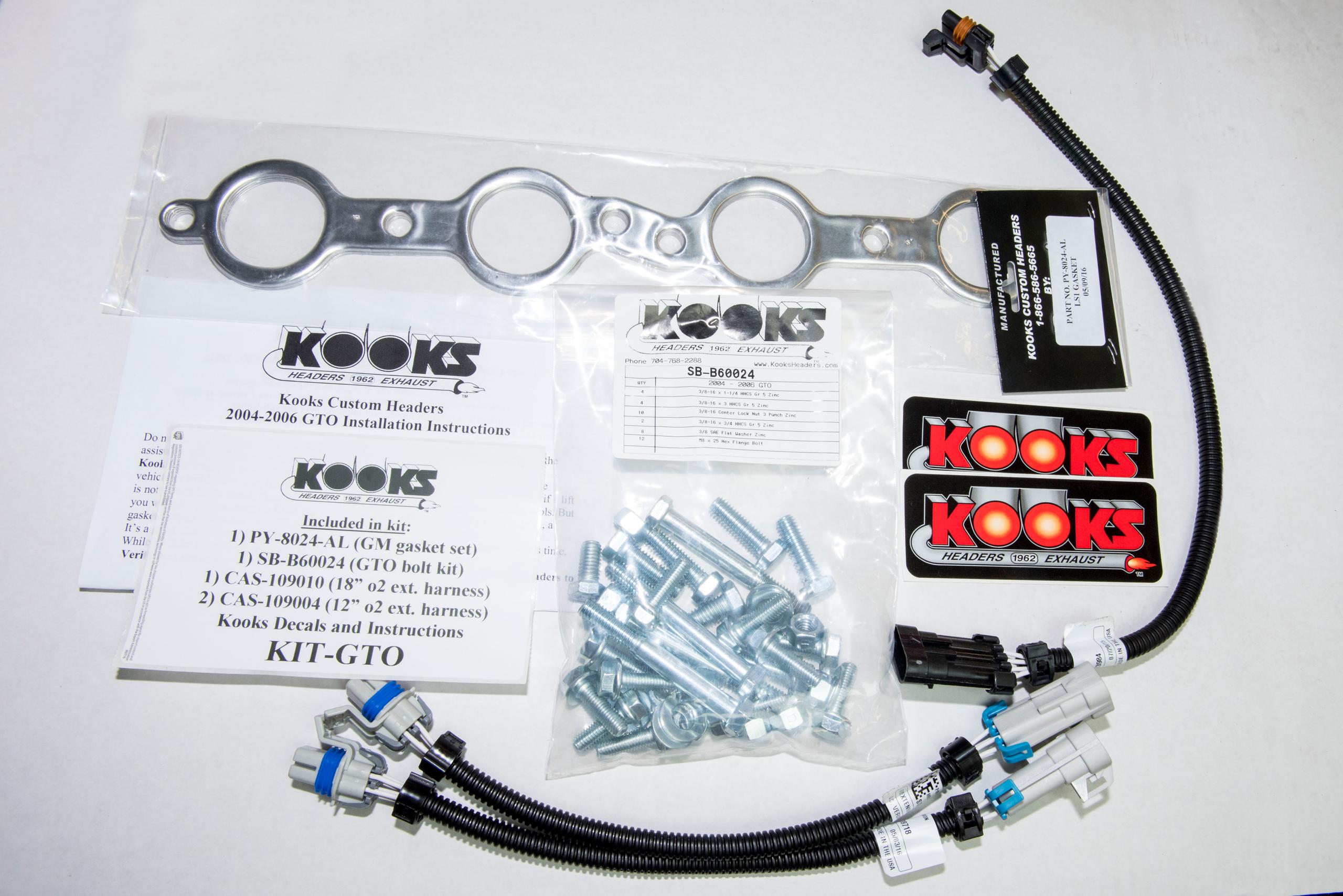 Kooks 1-7/8" x 3" SS Headers. 2004-2006 Pontiac GTO. - 24102400