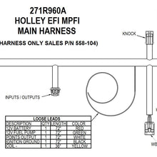 Holley Efi 550-606 Ford Mpfi Hp Ecu And Harness Kit