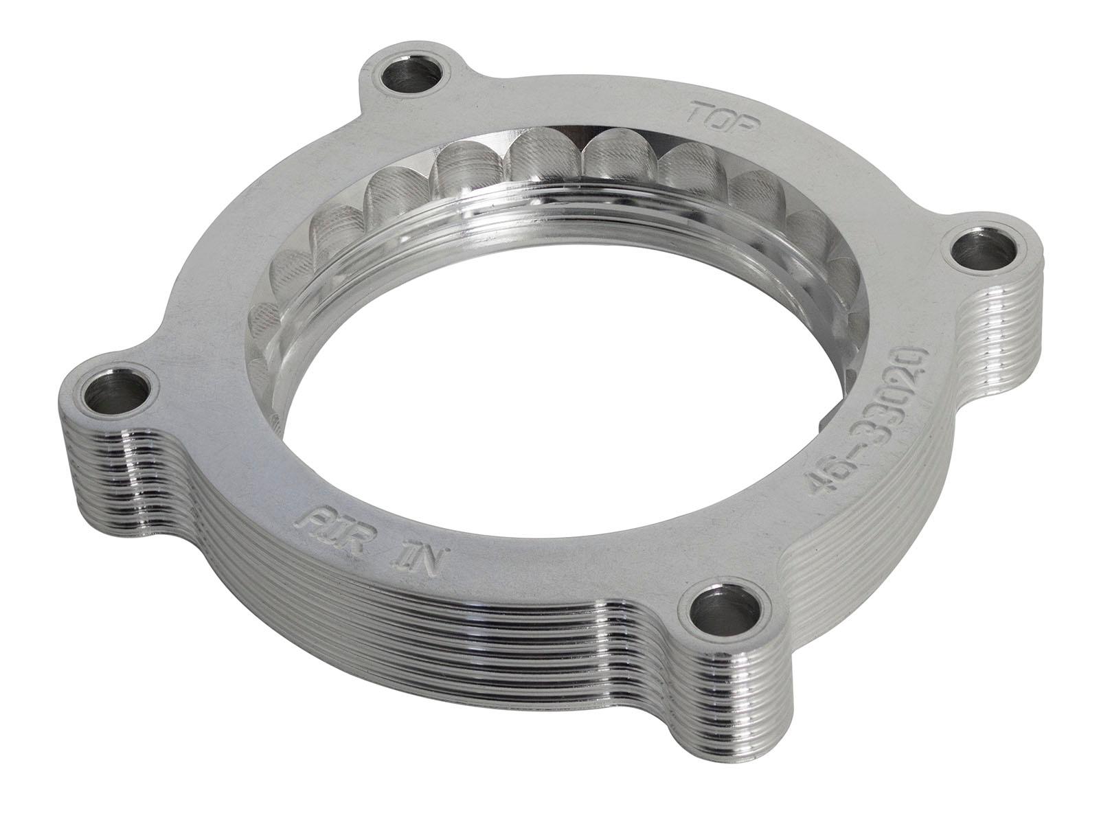AFE Silver Bullet Throttle Body Spacer Kit (2011-2021 F-250 Super Duty, F-350 Super Duty, Mustang) - 46-33020