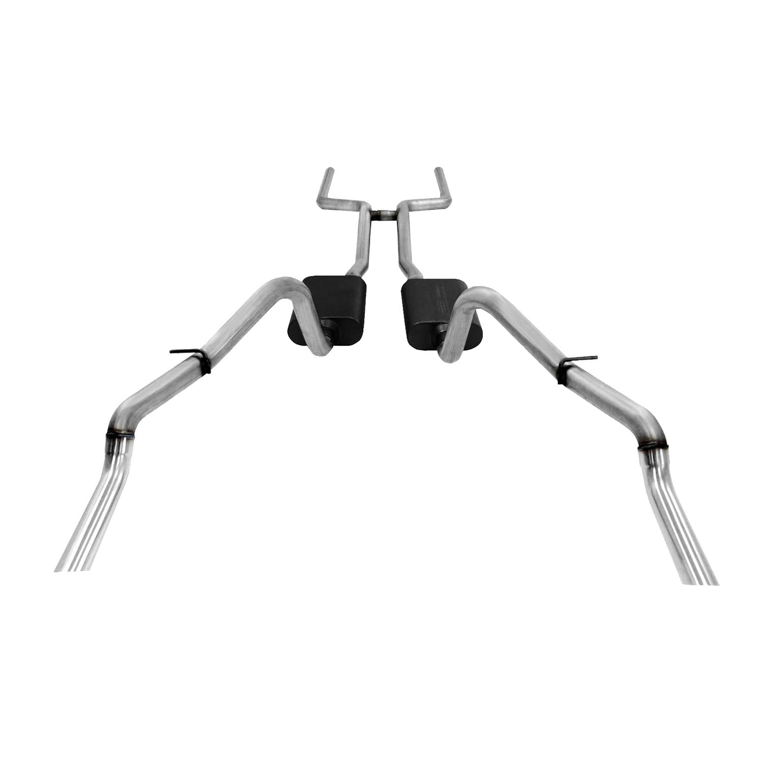 Flowmaster Header-back System - Dual Rear Exit - American Thunder - Moderate/Aggressive