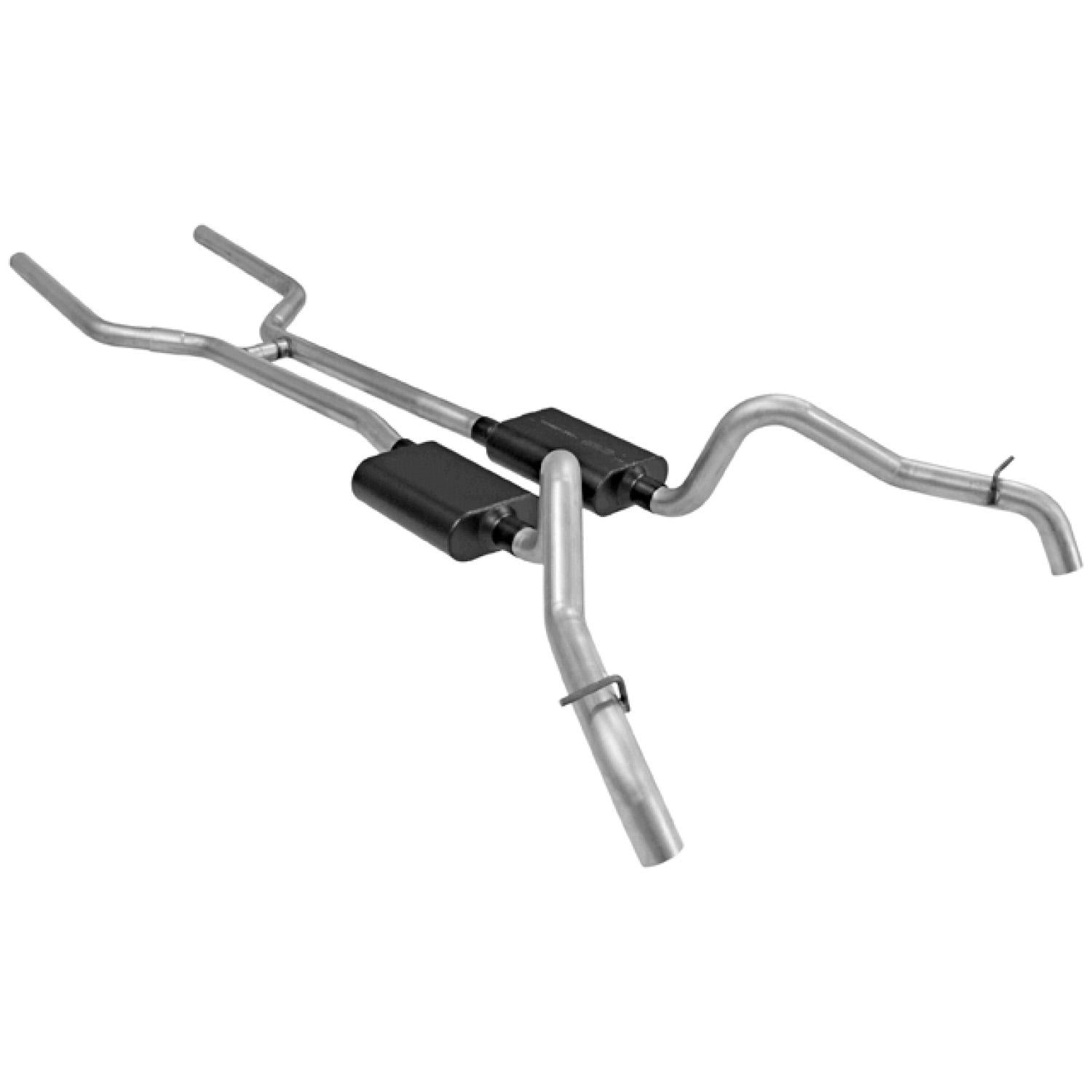 Flowmaster Header-back System - Dual Side Exit - American Thunder - Aggressive Sound
