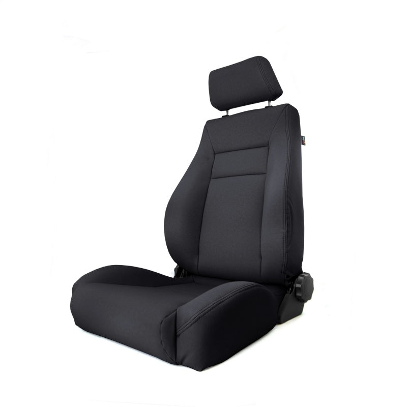 Rugged Ridge Ultra Seat Front Reclinable Black Denim; 97-06 Jeep Wrangler Tj - 13414.15
