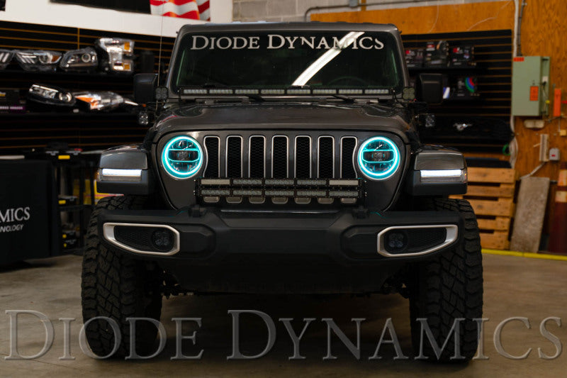 Diode Dynamics - DD2290 - Jeep JL Wrangler/Gladiator RGBW DRL Halos (2018-2020 Wrangler,2020-2020 Gladiator) - DD2290