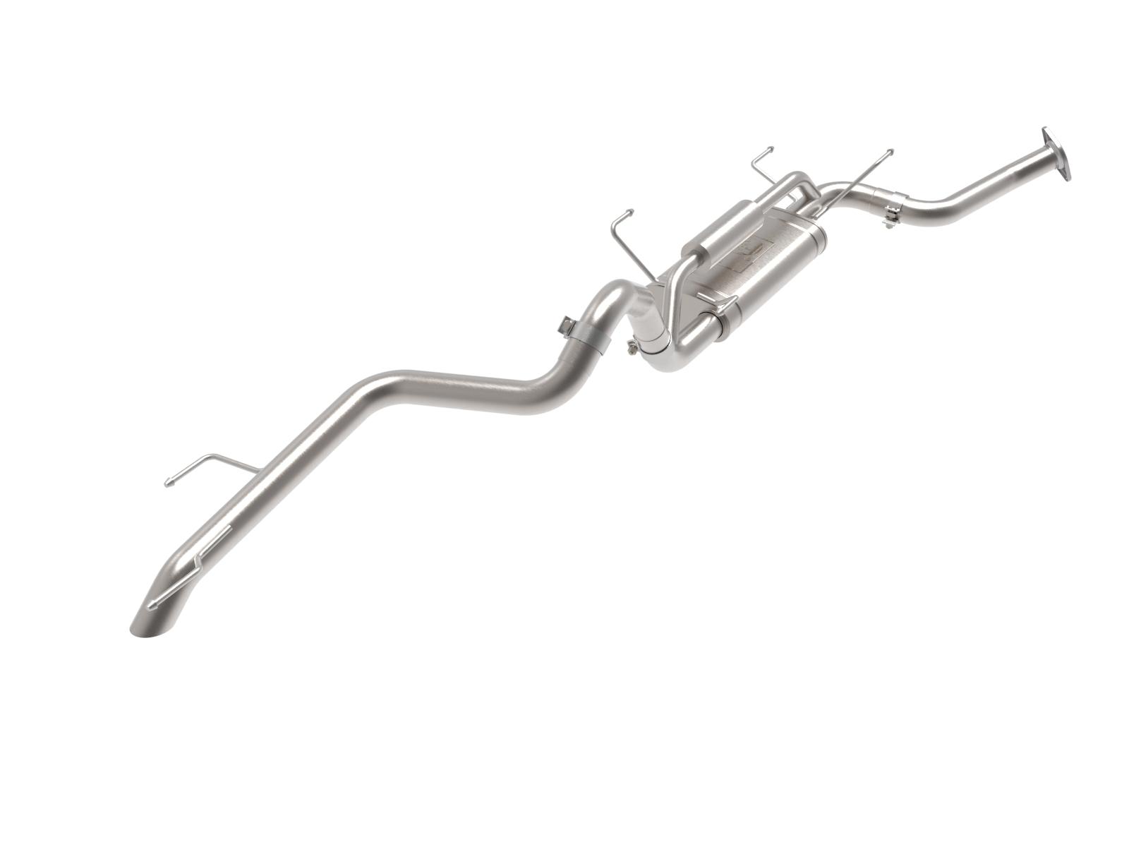 AFE Apollo GT Series 2-1/2 IN 409 Stainless Steel Cat-Back Hi-Tuck Exhaust System (2025 4Runner) - 49-46079