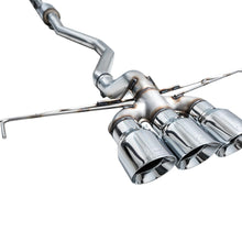 AWE Track Edition for FL5 CTR - Triple Chrome Tips - 3020-52287