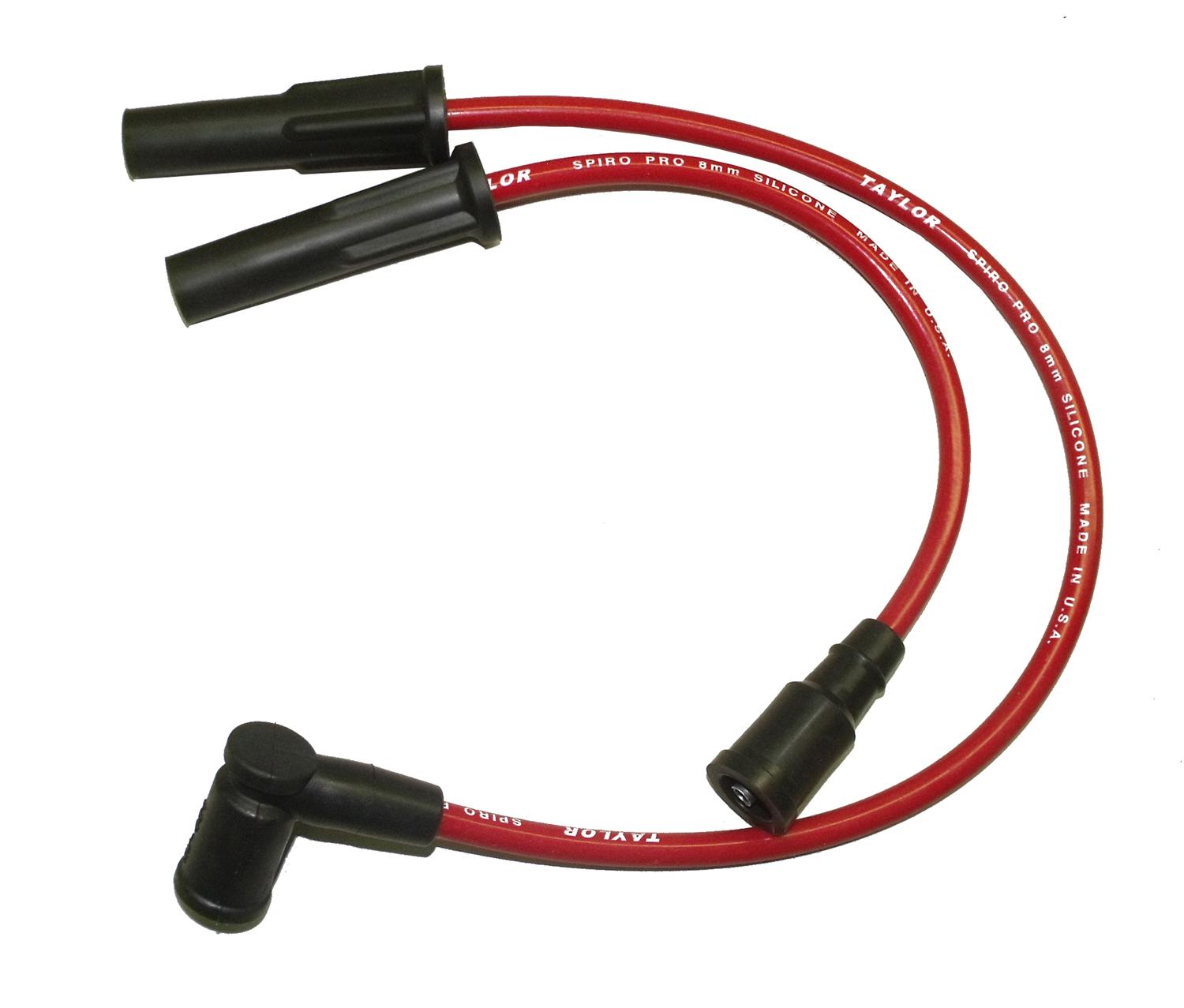 TAYLOR CABLE 8mm Spiro Pro red MC - 10263
