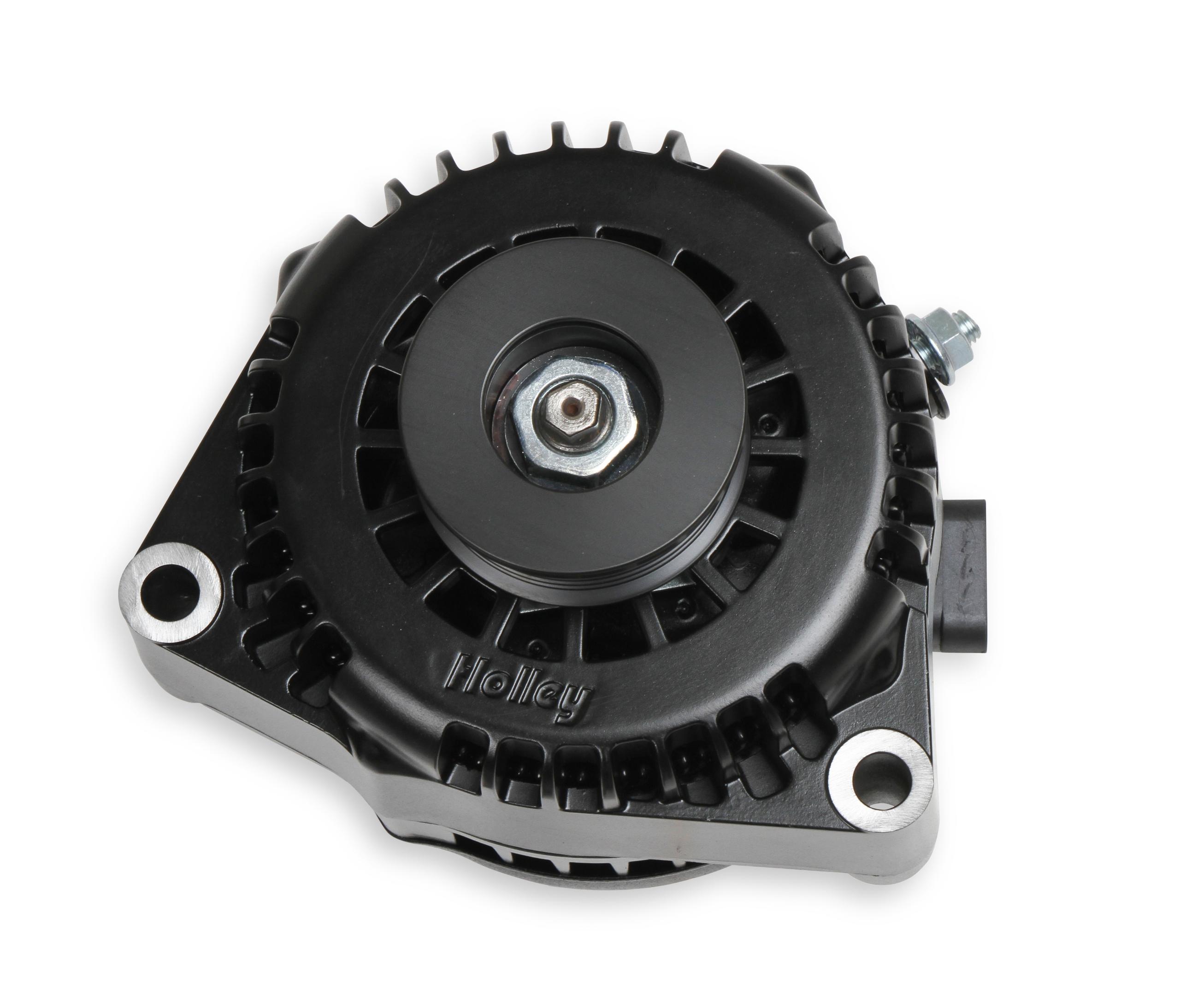 Holley LS/LT Complete Accessory Drive Kit- Black Finish.  - 20-136BK