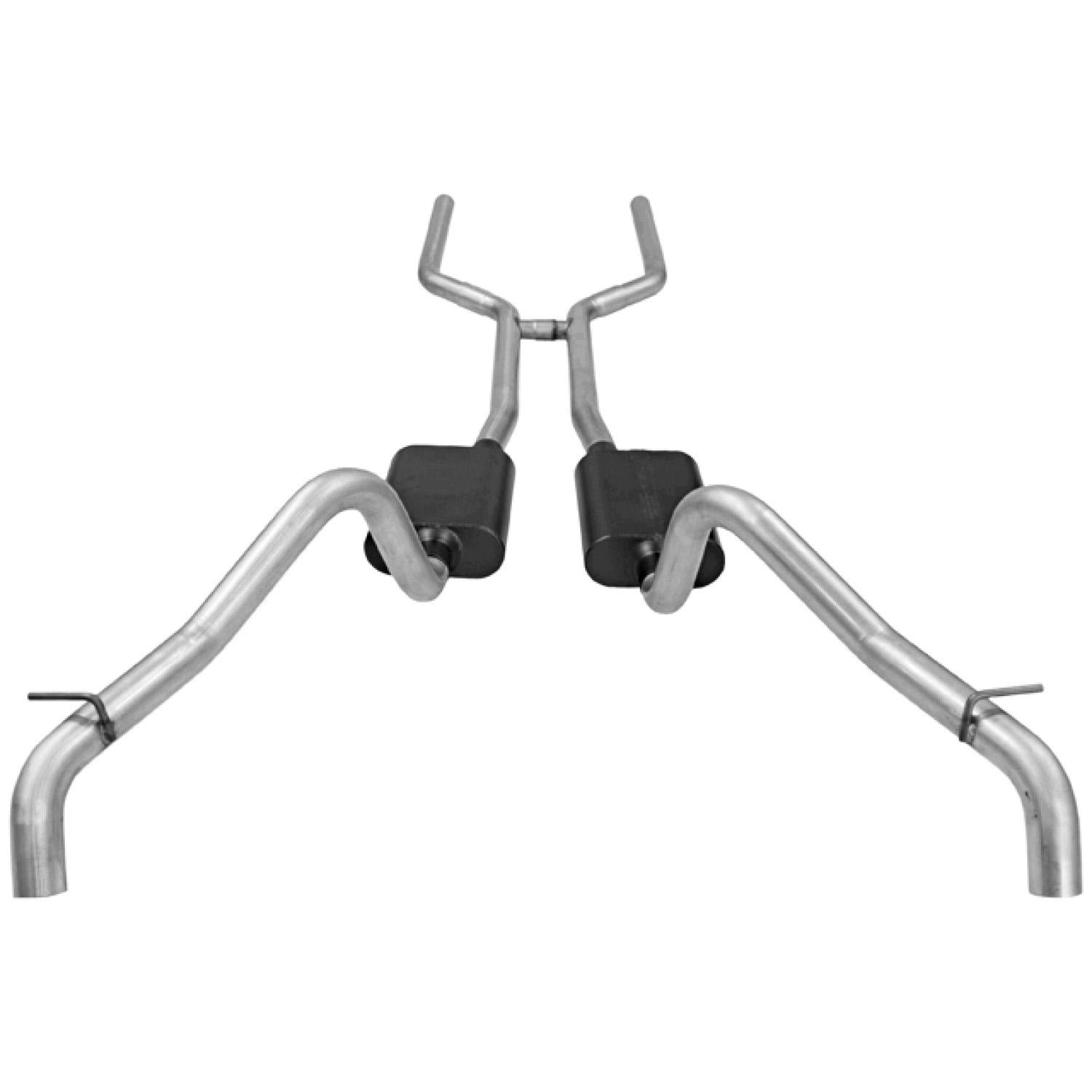 Flowmaster Header-back System - Dual Side Exit - American Thunder - Aggressive Sound
