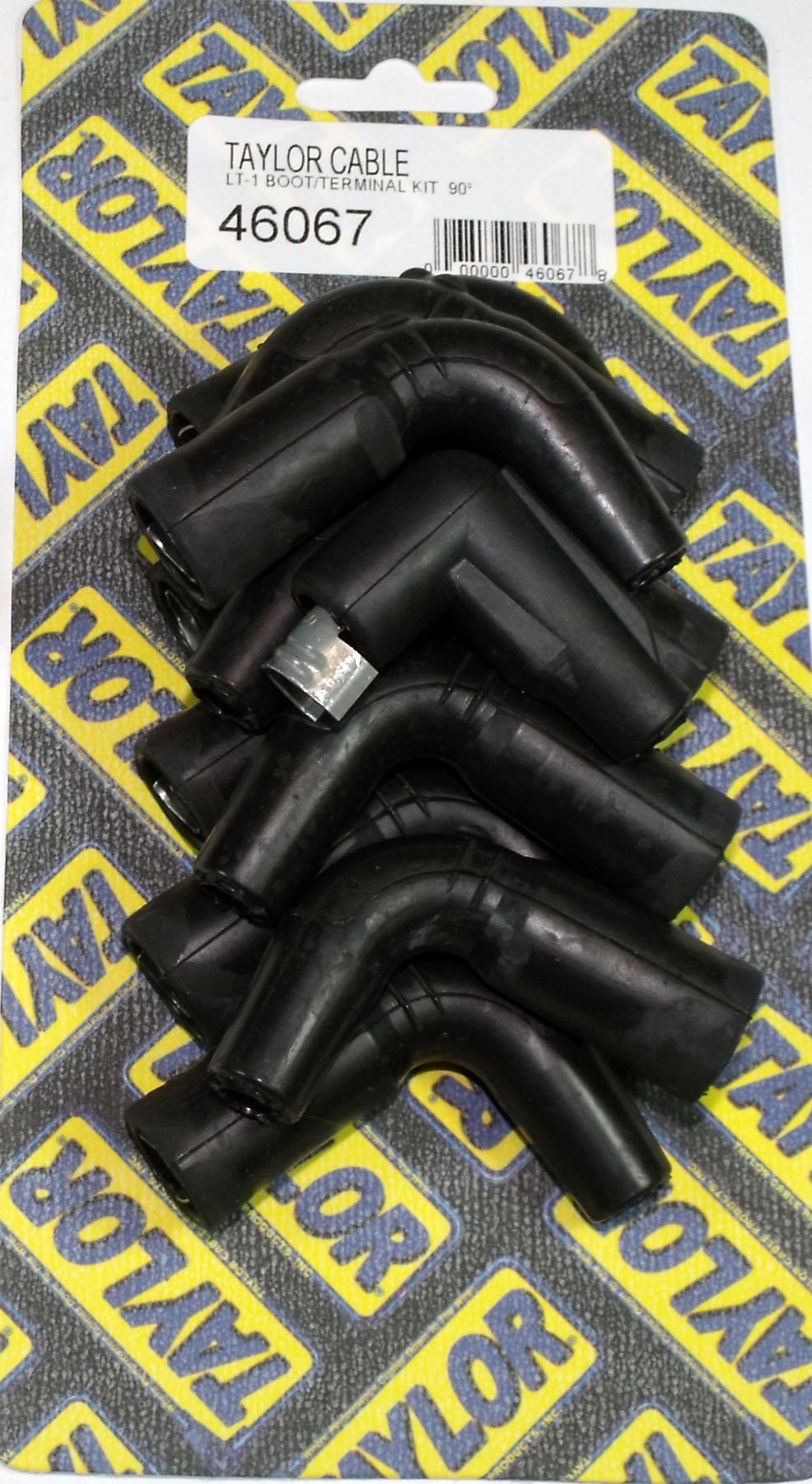 TAYLOR CABLE LS/LT/Vortec Coil/Dist Boot/Terminal kit 90 deg - 46067