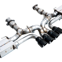 AWE SwitchPath Exhaust for C8 Corvette Z06 - Diamond Black Tips - 3025-43906