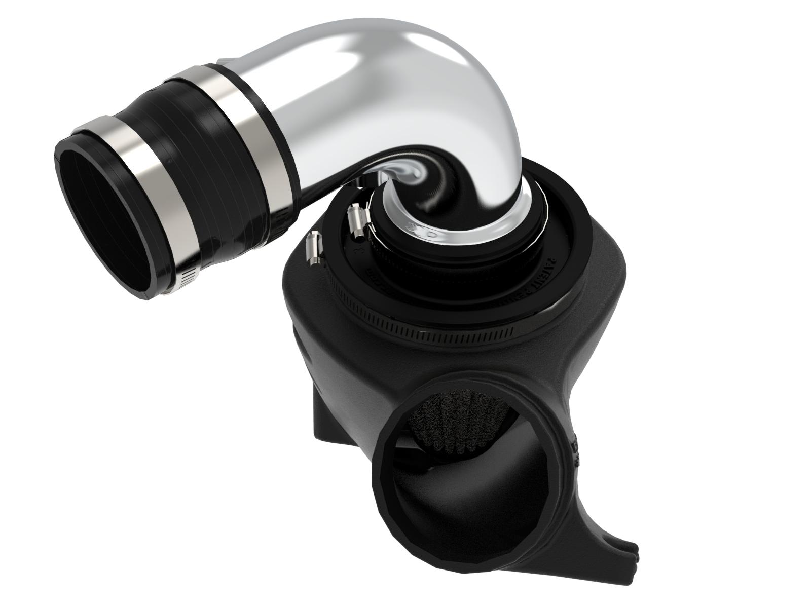 AFE Takeda Momentum Cold Air Intake System w/ Pro DRY S Media Polished (2012-2015 ILX, Civic) - TM-1018P-D