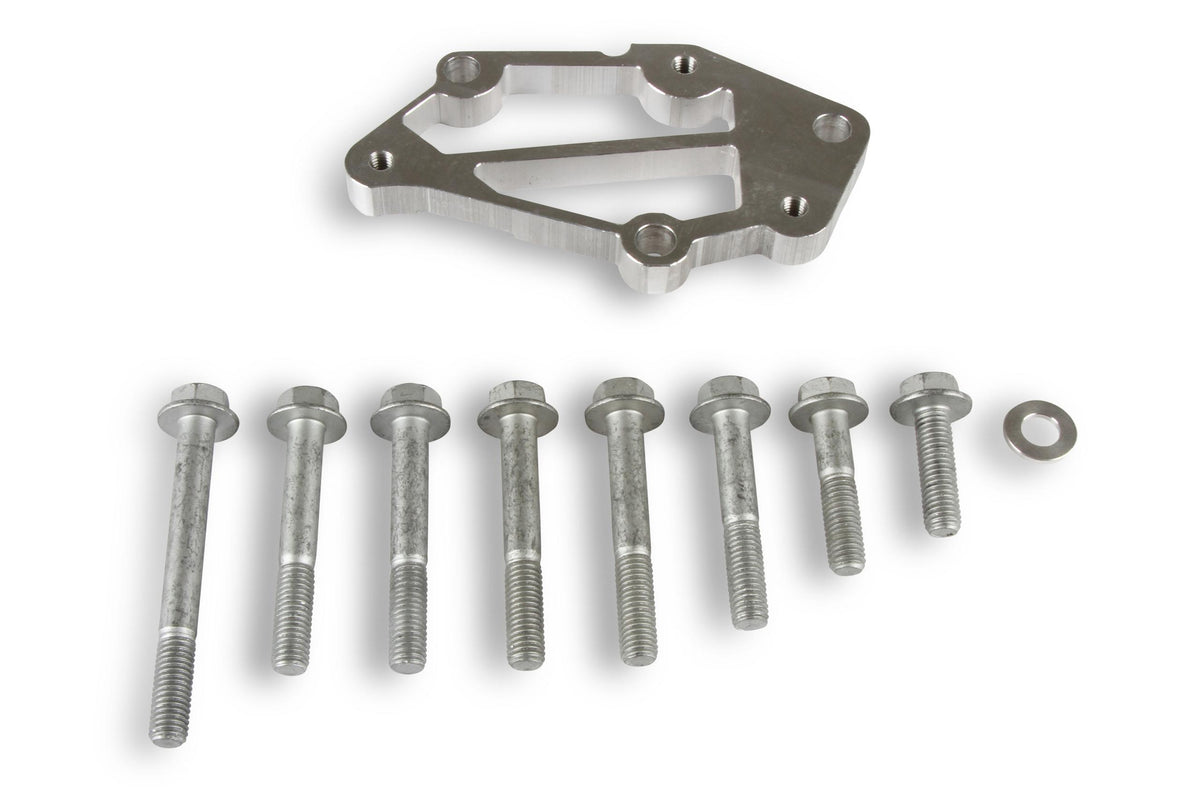 Holley LS Accessory Drive Bracket - Installation Kit for Standard (Short) Alignment.  - 21-1