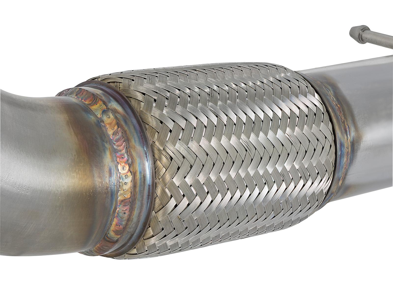 AFE Takeda 3 IN 304 Stainless Steel Mid-Pipe (Honda Civic Type R 17-21 L4-2.0L (t)) - 49-36617