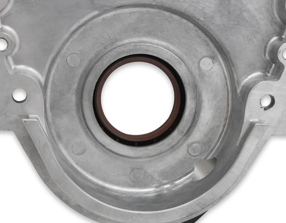 Holley Cast Aluminum Timing Chain Cover.  - 21-153