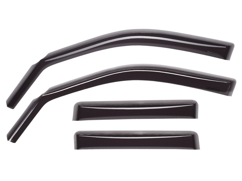 WeatherTech 10-14 Subaru Legacy Front Rear Front & Rear Side Window Deflectors-Dark Tint