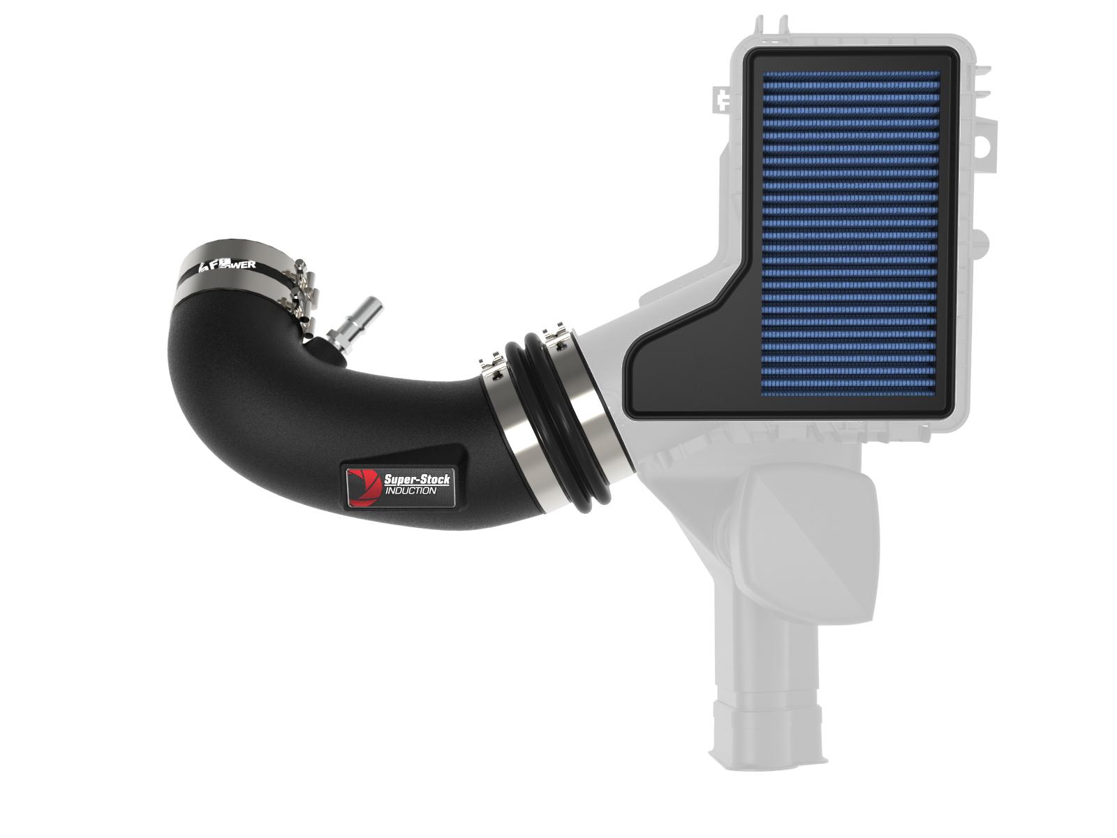 AFE Super Stock Induction System w/ Pro 5R Media (Ford Mustang GT 18-20 V8-5.0L) - 55-10005R