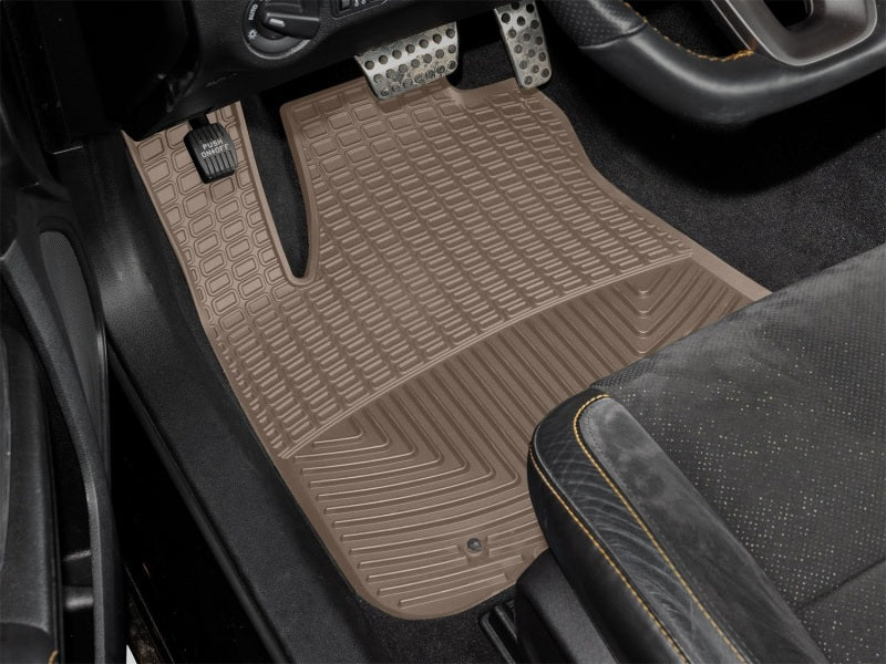 WeatherTech 11-23 Chrysler 300-Rear Wheel Drive-1st Row Front All-Weather Floor Mats 2pc - Tan