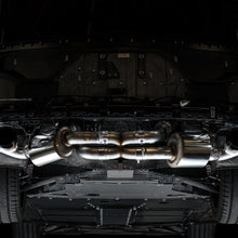 AWE Touring Edition Exhaust - Quad Diamond Black Tips (2020-2024 Corvette C8) - 3015-43159