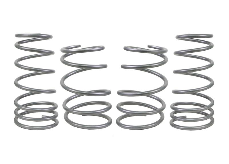 Whiteline Performance Coil Springs Lowered Front/Rear Performance Kit Lowers Vehicle 30MM 04-07 Subaru Whiteline - WSK-SUB002