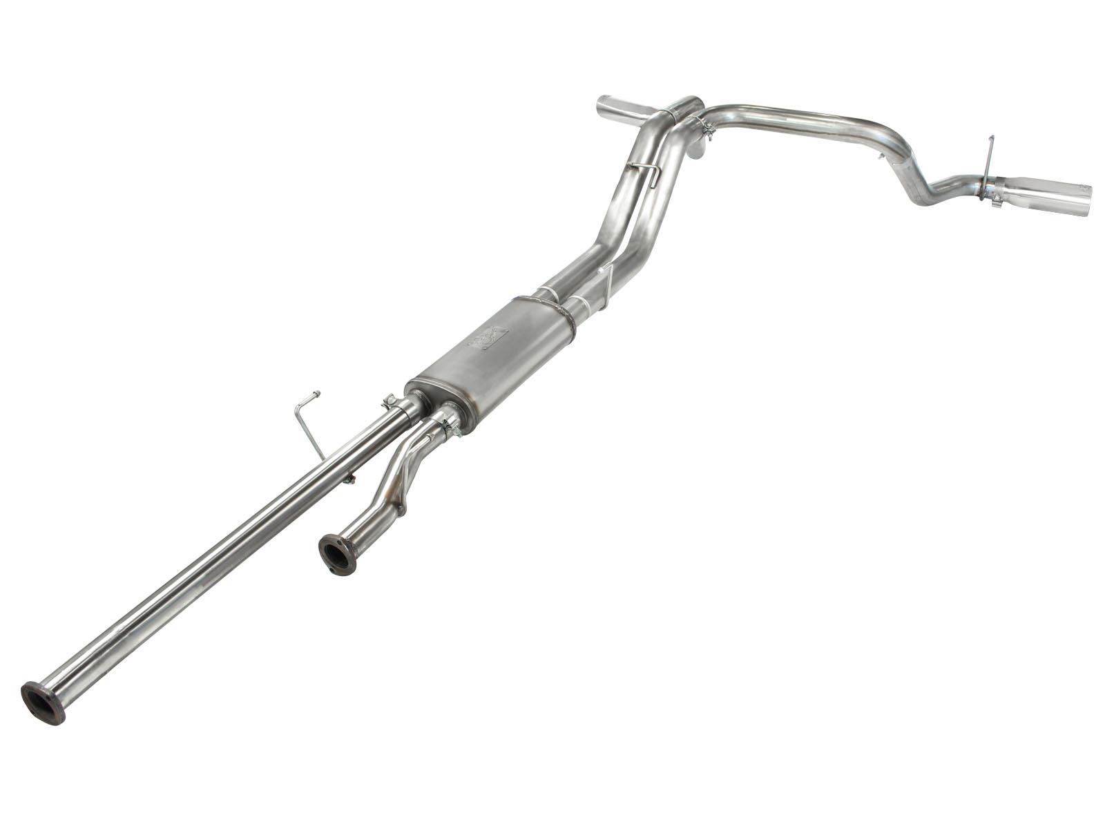 AFE MACH Force-Xp Cat-Back Exhaust w/ Polished Tip (2010-2021 Tundra) - 49-46014-P