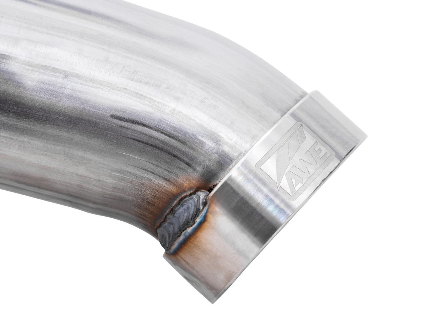 AWE 0FG Catback Exhaust - Dual Bashgaurd (No Tips) (2022-2023 GMC Silverado ZR2 / Sierra AT4X) - 3015-31972