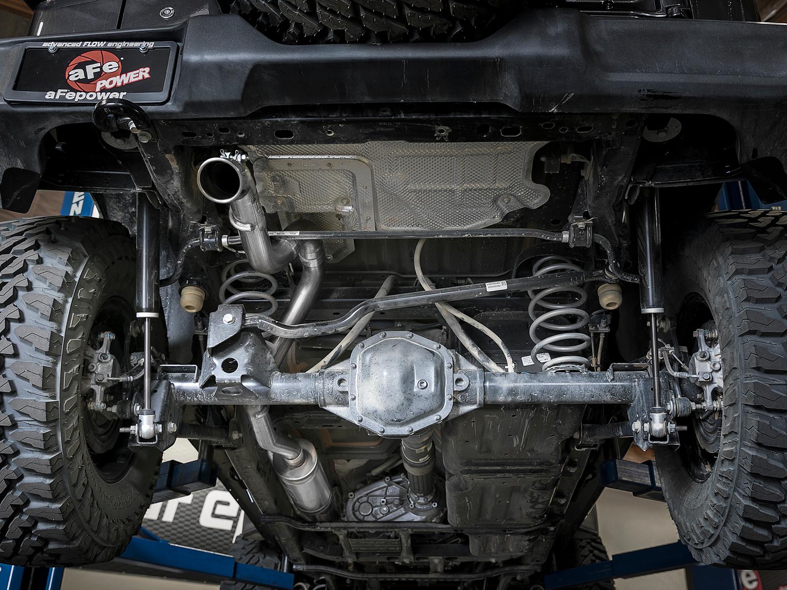 AFE Cat-Back Exhaust System (2018-2020 Jeep Wrangler V6-3.6L) - 49-48065-1P