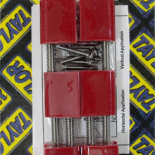 TAYLOR CABLE Bracket, vertical red - 42726