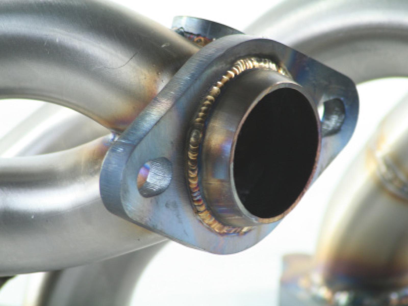 AFE Twisted Steel 409 Stainless Steel Short Tube Header (Jeep Wrangler (TJ) 00-06 L6-4.0L) - 48-46202