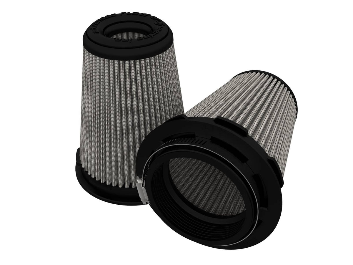 AFE Momentum Intake Replacement Air Filter w/ Pro DRY S Media (Pair) (3-1/2 IN F x 5 IN B x 3-1/2 IN T (Inverted) x 6 IN H) - 20-91202DM
