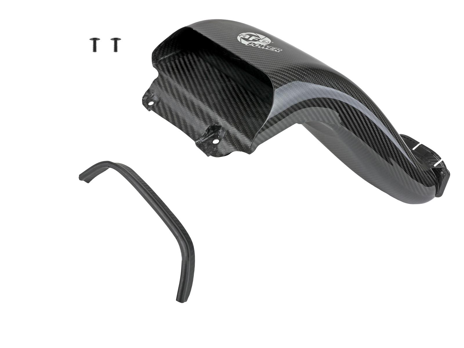 AFE QUANTUM Dynamic Air Scoop Carbon Fiber (Ford F-150/Raptor 15-20 V6-2.7L (tt)/V6-3.5L (tt)/V8-5.0L) - 53-10008SC