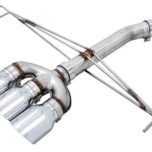 AWE Tuning 2017+ Honda Civic Type R Track Edition Exhaust w/Front Pipe & Triple Chrome Silver Tips - 3020-52000