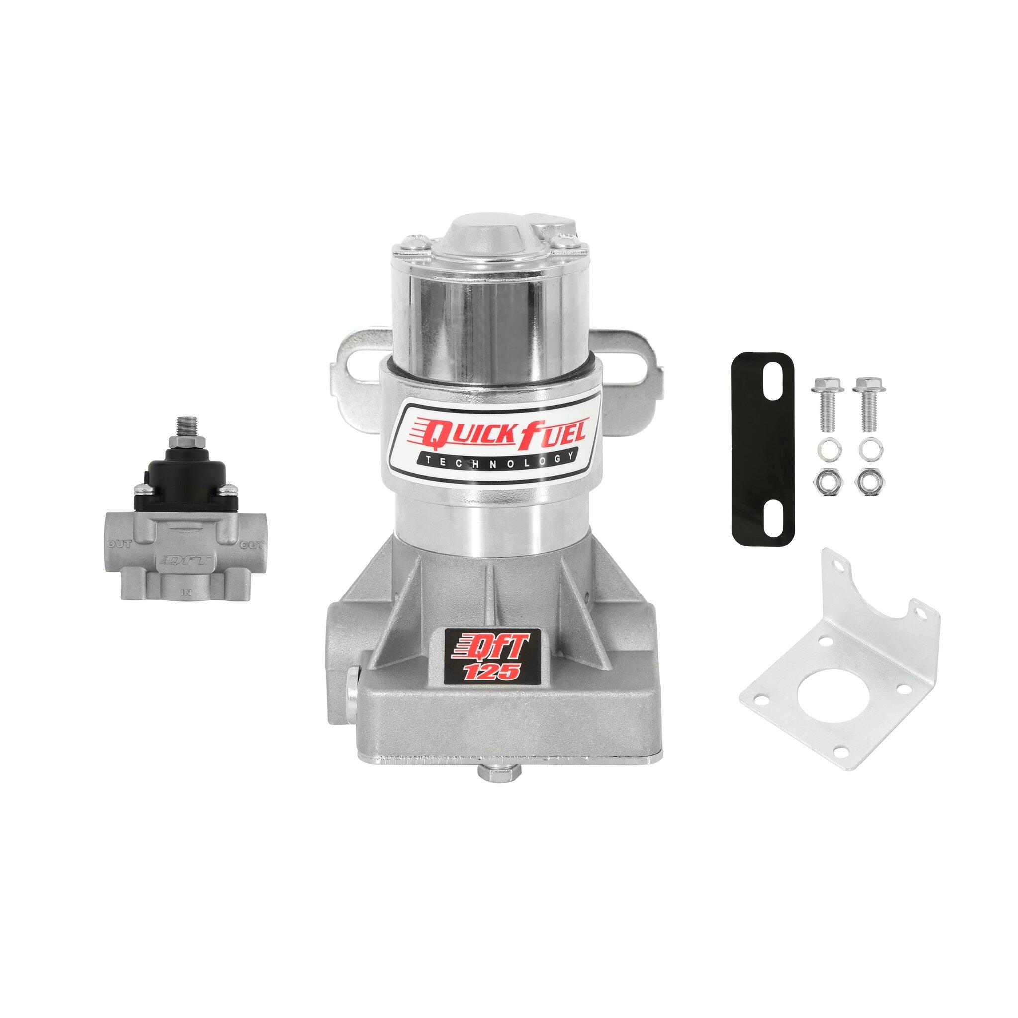 Quickfuel 125 GPH Electric Fuel Pump  Plus Regulator. - 30-125-1RQFT