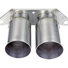 AFE MACH Force-Xp 4 IN Brushed Finish OE Replacement Exhaust Tips (Porsche 911 GT3 14-19 H6-3.8L/4.0L) - 49C36435-H