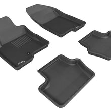3D MAXpider 2007-2013 Jeep Compass Kagu 1st & 2nd Row Floormats - Black