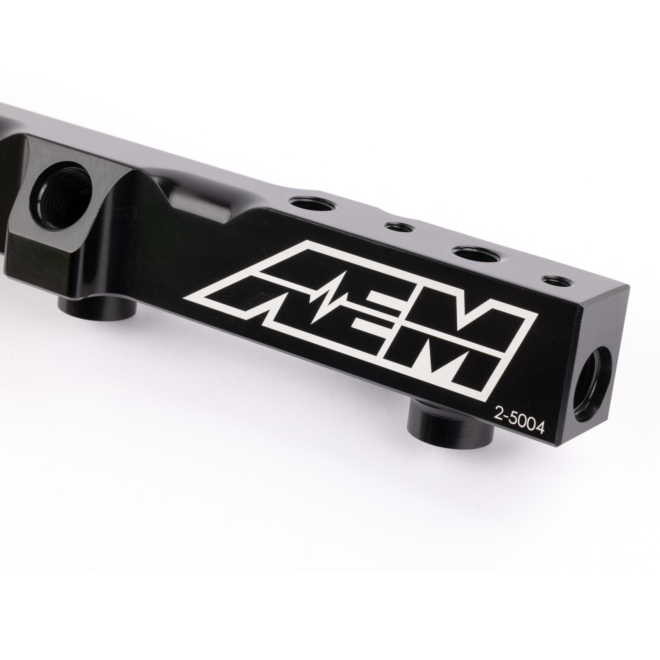 AEM Hi Vol Fuel Rail - 25-104BK