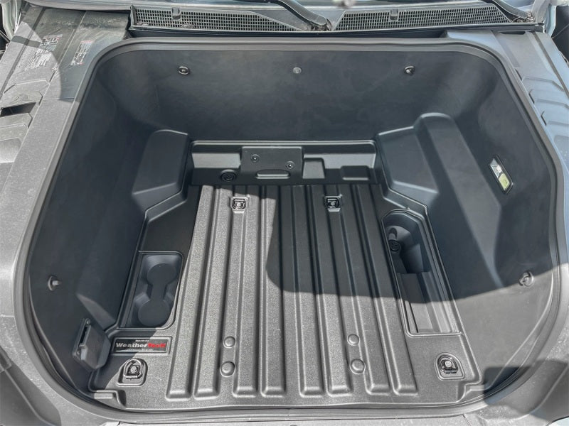 WeatherTech 2024 Chevrolet Silverado EV Behind 2nd Row Cargo Liners - Black
