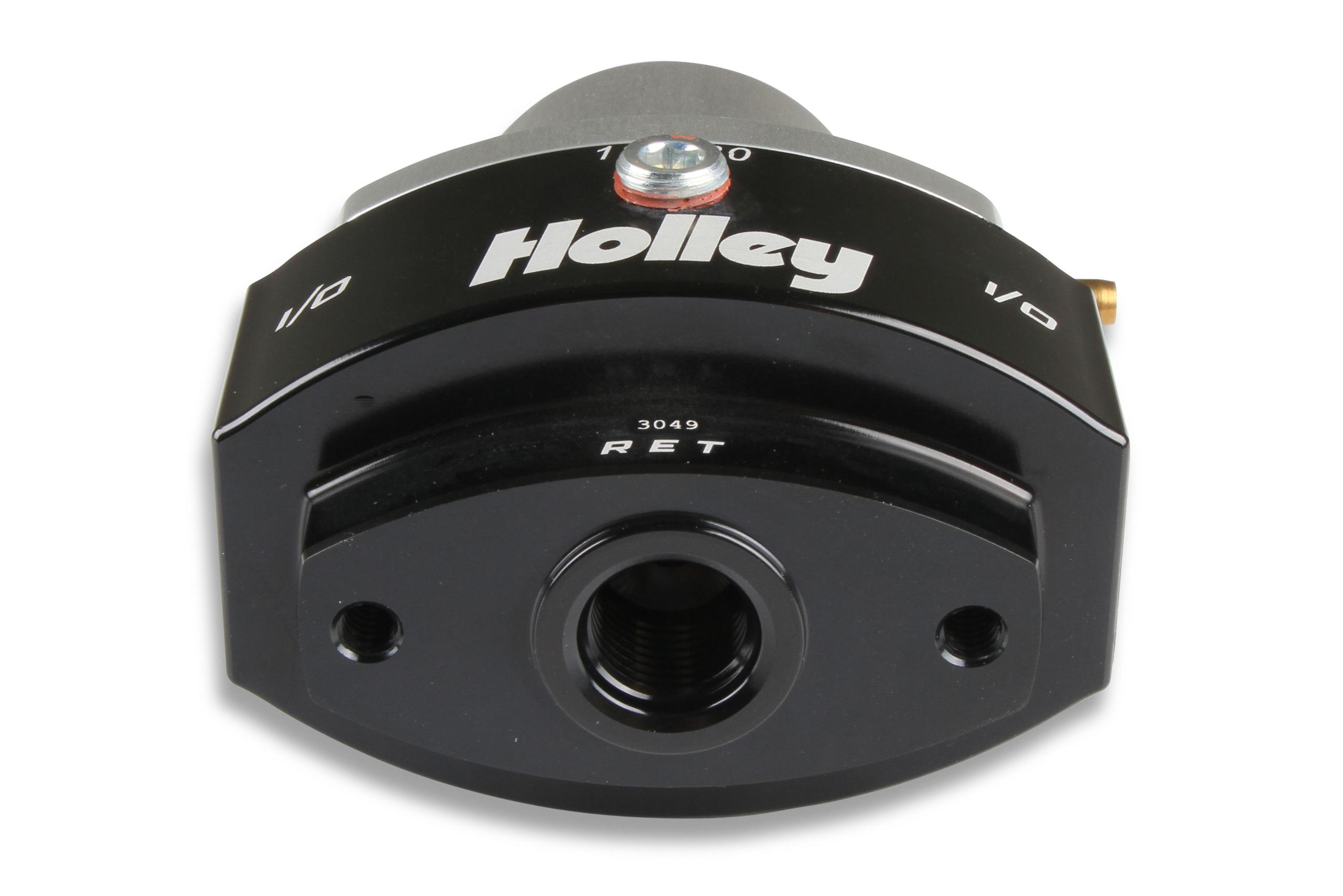 Holley Adjustable Billet By-Pass Regulator-6AN.  - 12-880