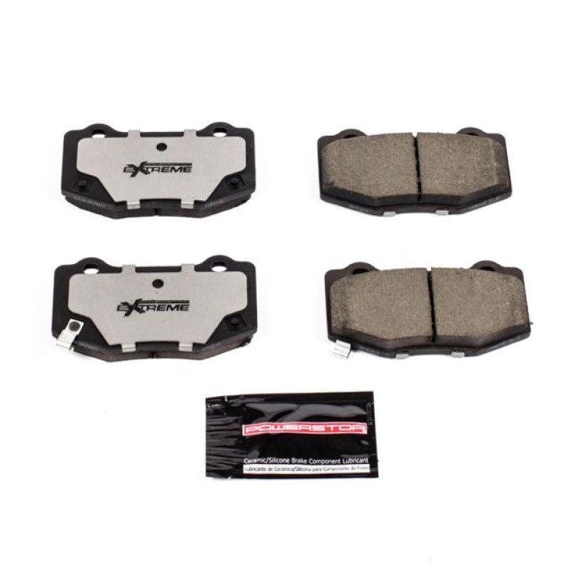 Power Stop Rear Z26 Extreme Street Brake Pads w/Hardware (2015-2020 Shelby GT350) - Z26-1718