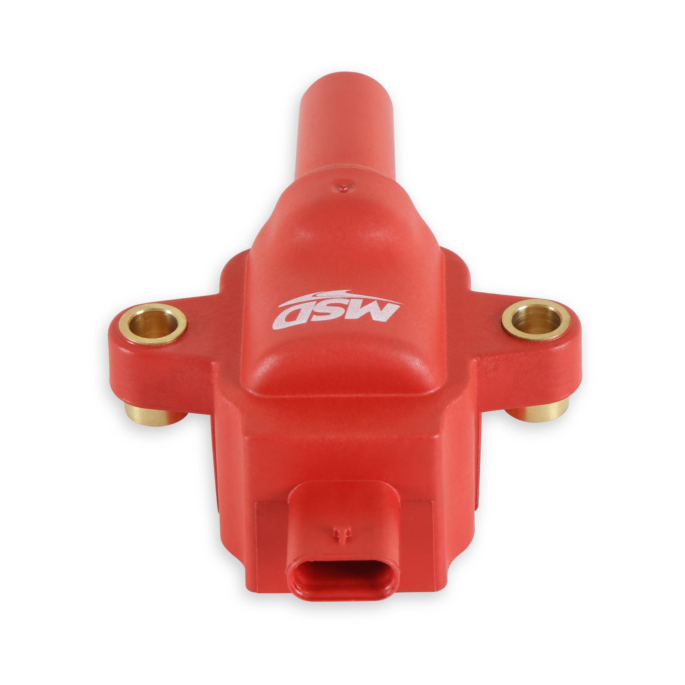 MSD 7.3L GODZILLA IGNITION COIL, RED, SINGLE - 8283