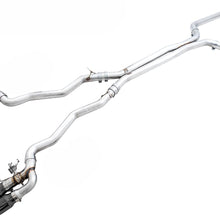 AWE Tuning 18-19 BMW F90 M5 SwitchPatch Cat-Back Exhaust- Black Diamond Tips - 3025-43066