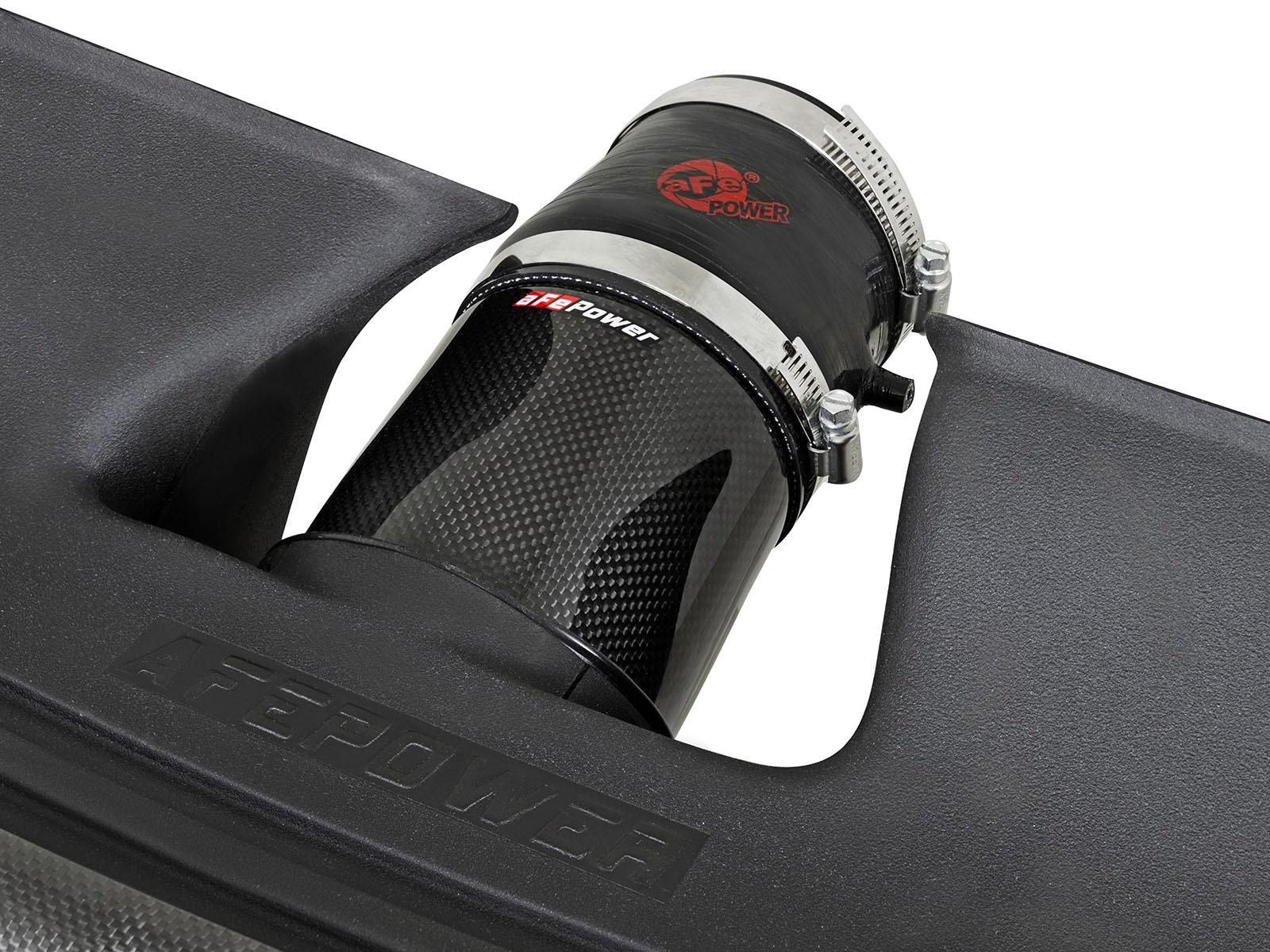 AFE Black Series Stage-2 Carbon Fiber Cold Air Intake System w/ Pro 5R Media (2012-2016 911, 911, 911, 911) - 52-12352-C
