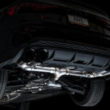 AWE Track Edition Exhaust for Audi 8Y S3 - Diamond Black Tips - 3020-43897