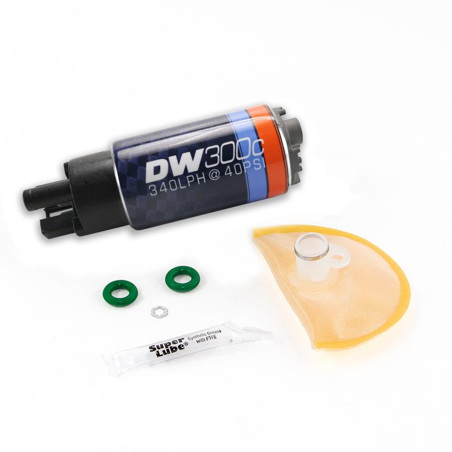 DeatschWerks 340lph compact fuel pump w/ 1008 install kit (2006-2011 Civic) - 9-307-1008