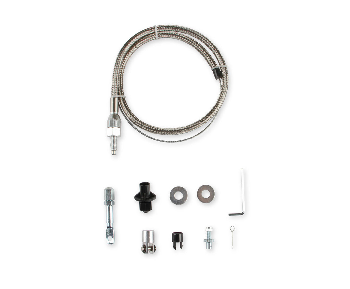 Mr. Gasket 5657 Steel Braided Thrott Cable Kit