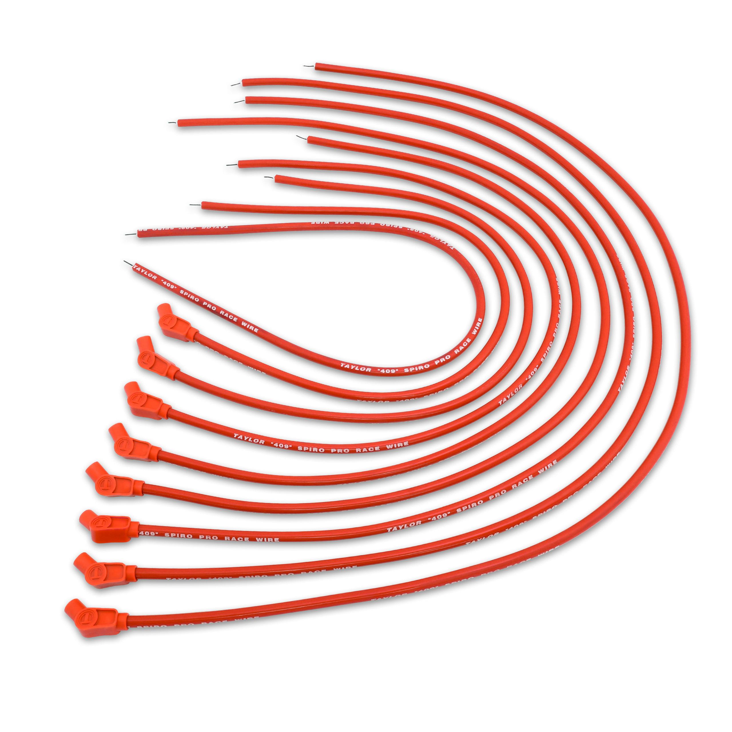 TAYLOR CABLE 409 Spiro-Pro univ 8 cyl 135 red - 79253