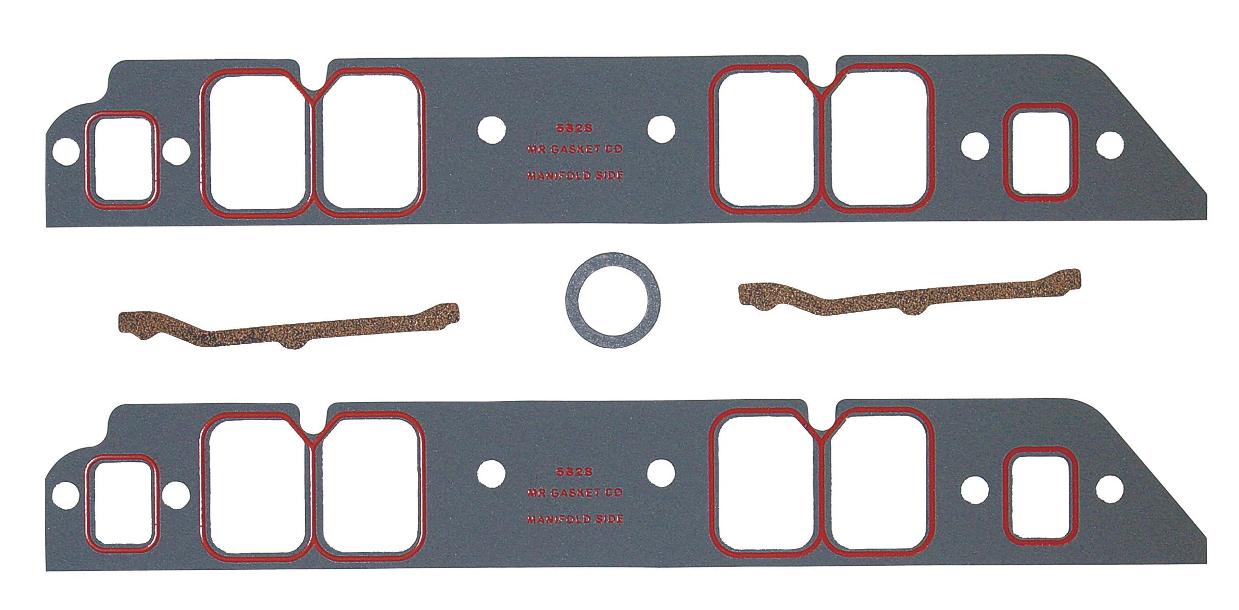 Mr. Gasket Ultra-Seal Intake Manifold Gaskets.  - 5828