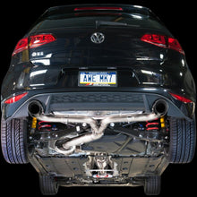 AWE Tuning VW MK7 GTI Touring Edition Exhaust - Diamond Black Tips - 3015-33050